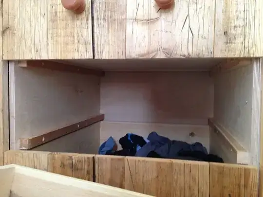 Frame without drawer