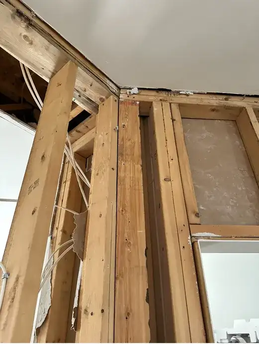 zoom in of the corner