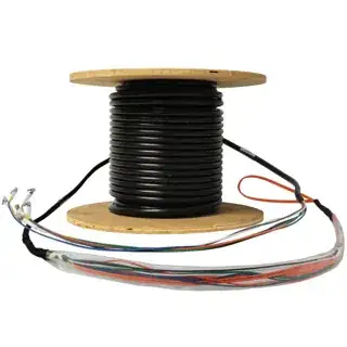 Pre-terminated fiber cable spool