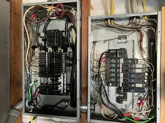 load center and sub panel