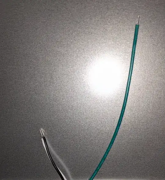 wires on the new light