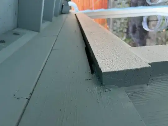 window frame outside