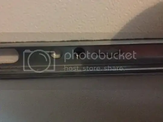 The thread on the castors