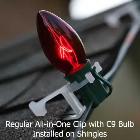 All in one clip on Shingles