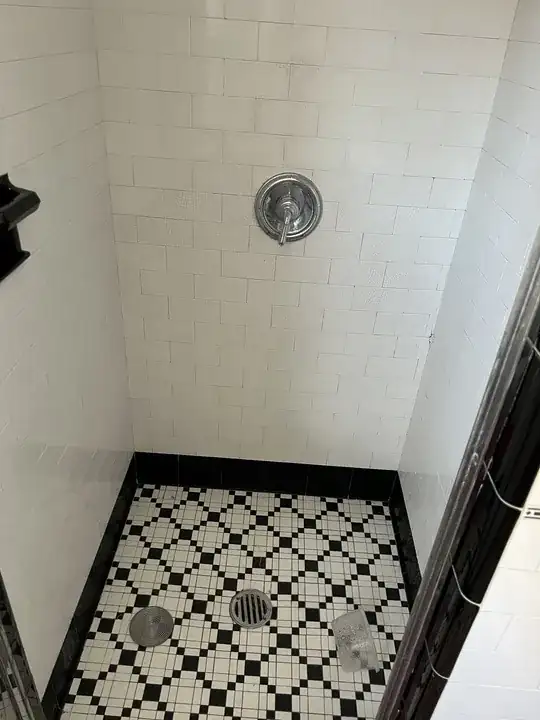 shower that is source of leak