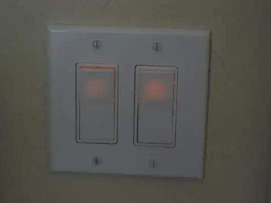 lighted light switch