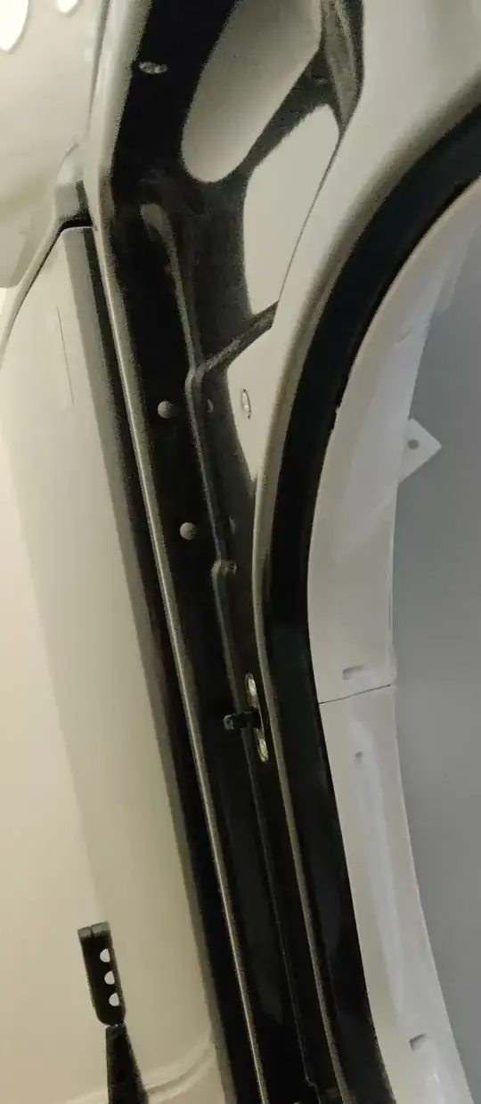 Picture of tag that is sticking out