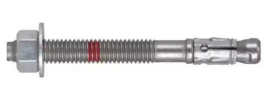 A short version of a 1/2" foundation bolt (I would need 8.5" min)