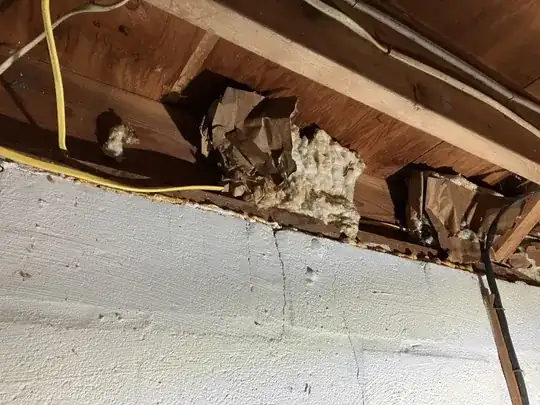 aging sill plate insulation