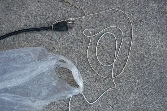 plastic bag as fish tape alternative