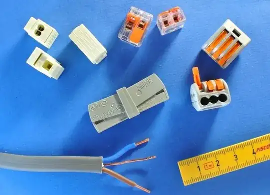 A variety of lever-action and squeeze-to-open connectors