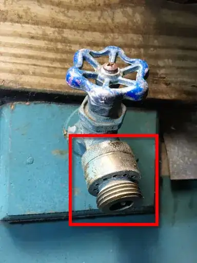 Spigot with adapter