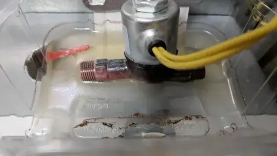 solenoid valve after cleaning