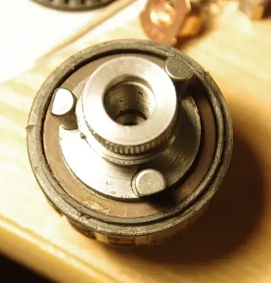 chuck underside view