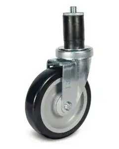 Expansion mount caster image from DHcasters.com - no affiliation or endorsement implied.