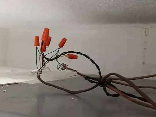 Wiring Above Allied Air Handler (Blower Unit)
