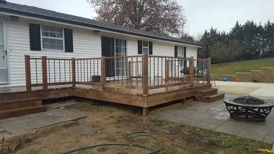 Existing deck 1
