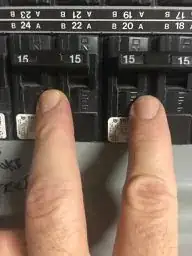 power panel for these 2 outlets