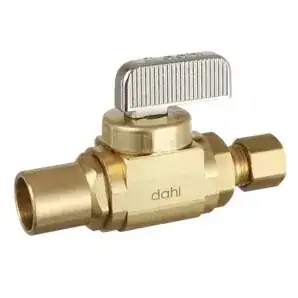 1/2" sweat to 1/4" compression valve