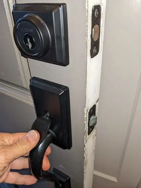 Kwikset Hawthorne Single Cylinder Sectional Handleset failure