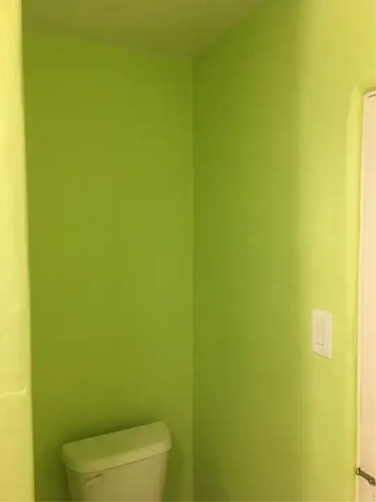 Final finish with paint