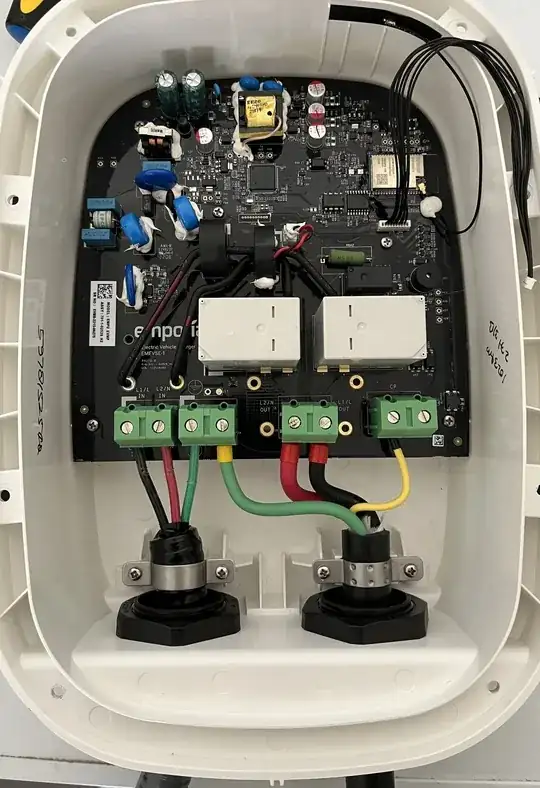 Interior of Emporia EVSE