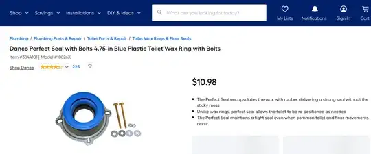 image of perfect seal from Lowes.com