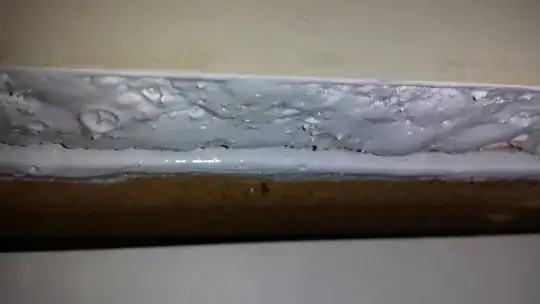 Oil Based Paint Under Counter