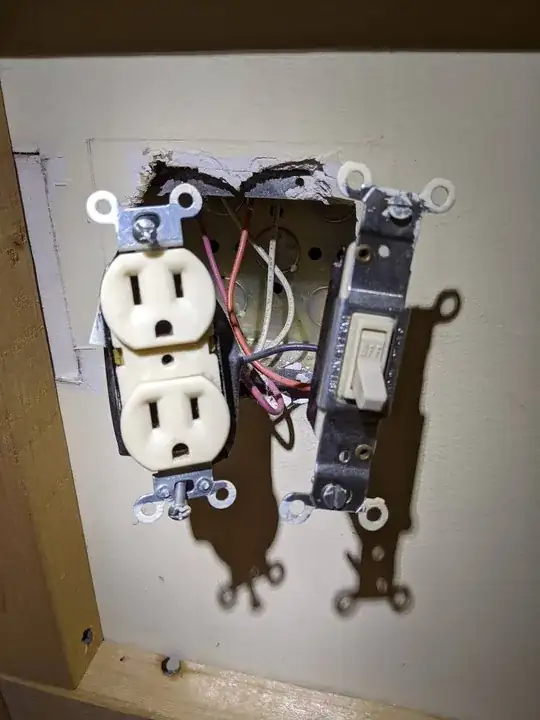 Outlet + switch