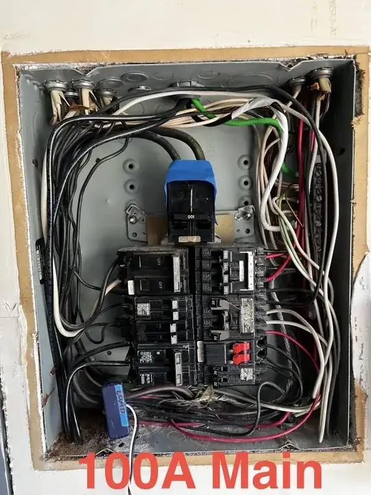 100A main panel