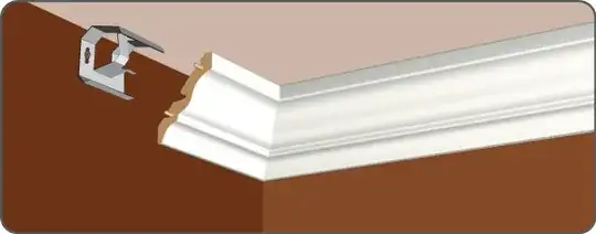 Clip on Crown moulding