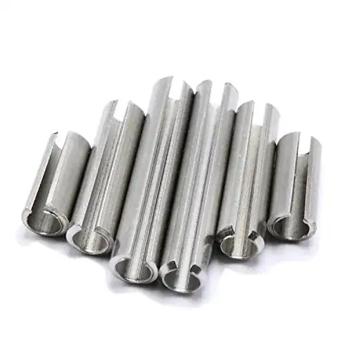 Murphy please fail to notice me, image of spring dowel pins from Amazon (I'm actually surprised it loaded, TBH)