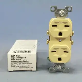 6-15R duplex receptacle
