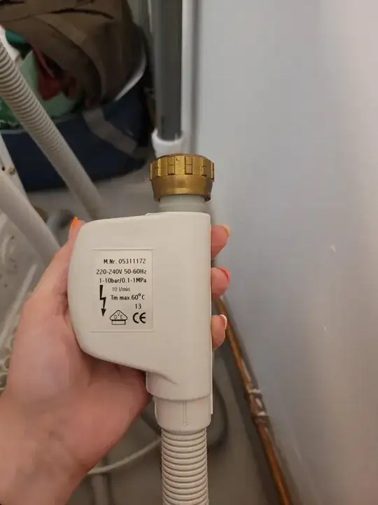 the input washing machine