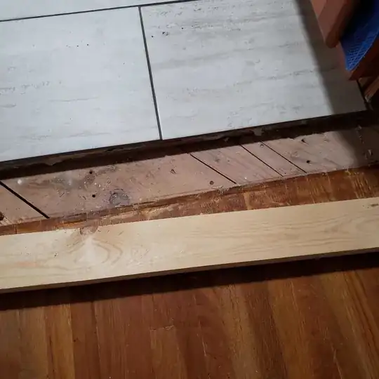 wall width gap X 1" deep