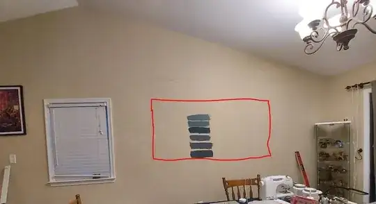 Image is attached with red indicating where the new picture window will be located. Existing window to the left will be framed in and closed up.