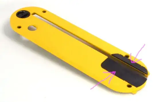 dewalt table saw throat plate