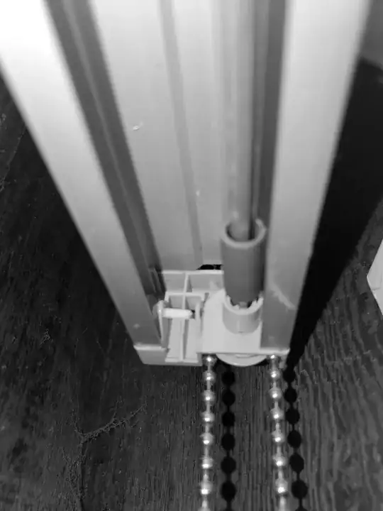 vertical blind gear coupling