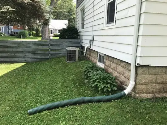 Outside of the house