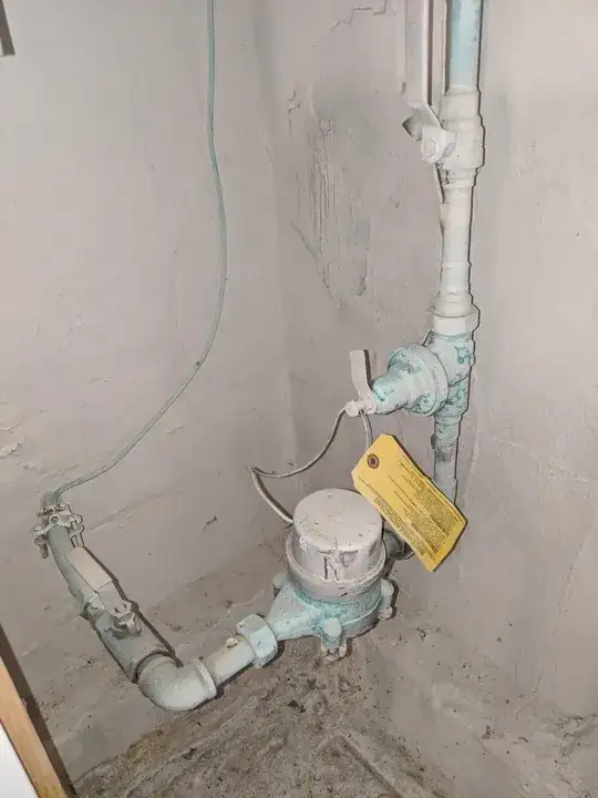 water meter and prv