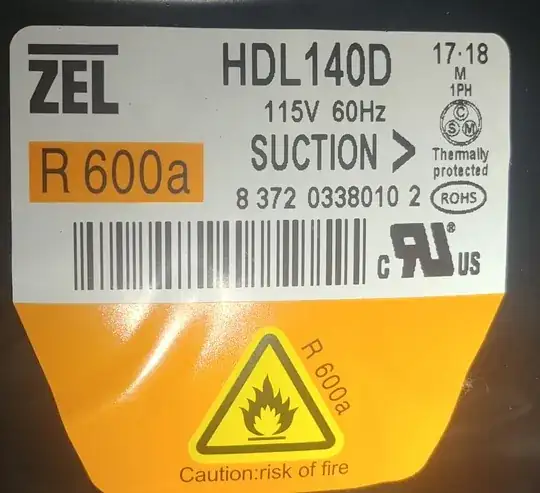Image of Compressor label
