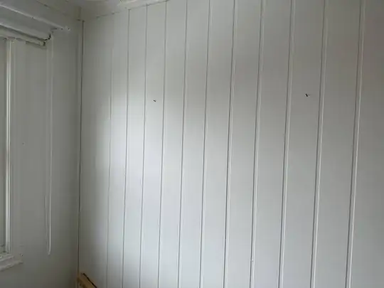 wood trim in the house