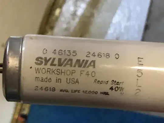 sylvania workshop f40 24618 e5l2