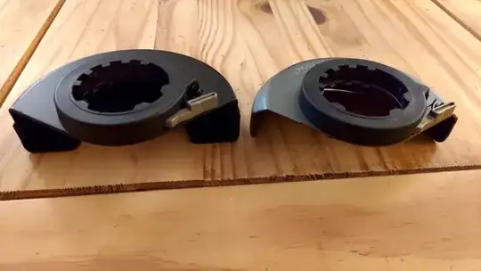 1090 on left, OEM Ridgid on right.