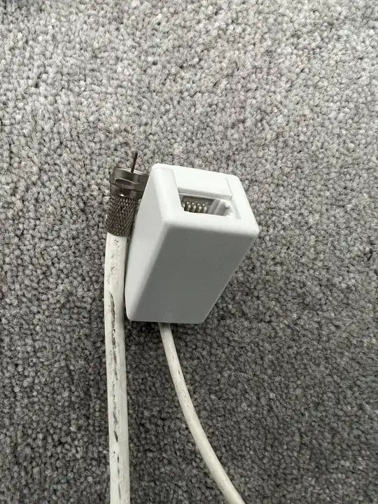 Existing coaxial cable