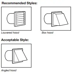 Exhaust hood choices