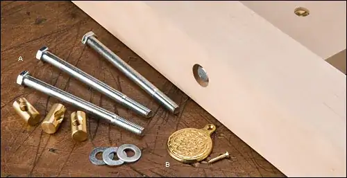 bed bolt image from Lee Valley Hardware