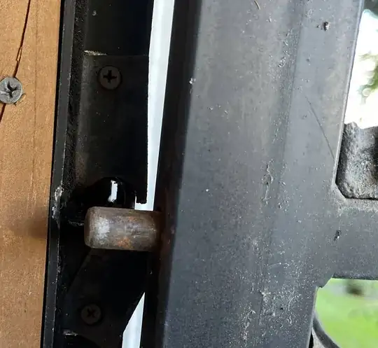 unfriendly bolt on other side of door