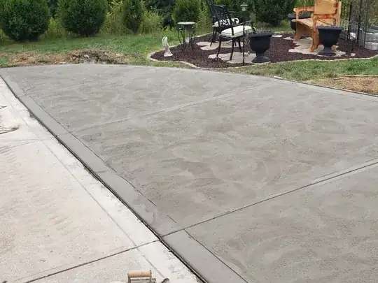 New driveway