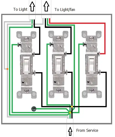 Three Switch Wiring